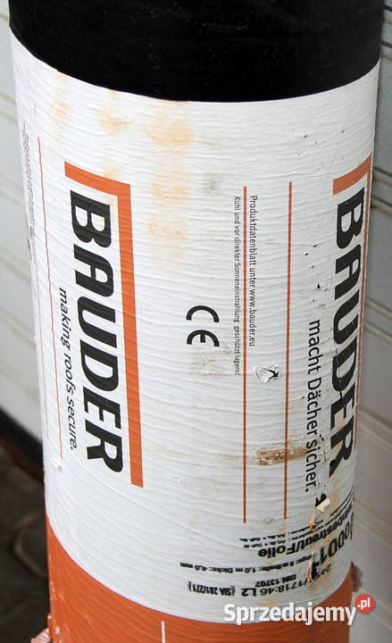 Papa wierzchniego krycia antykorzenna Bauder EP Warszawa sprzedam