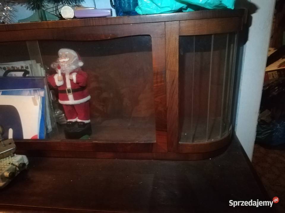 Nadstawka bufetu z PRL stan kompletny oszklony Grudziądz sprzedam