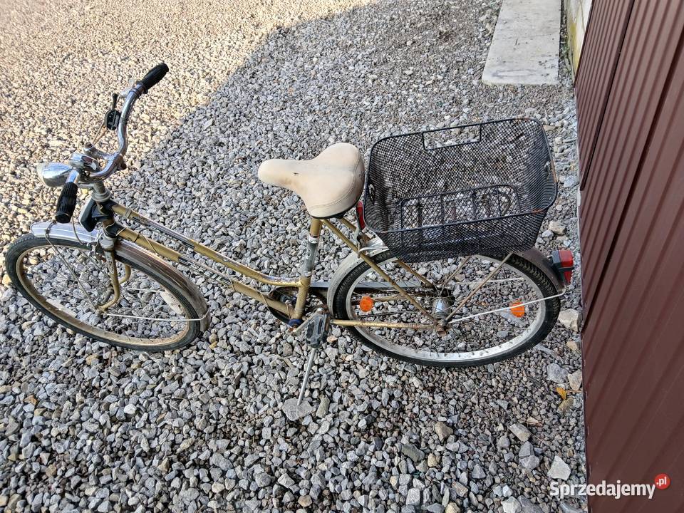 Rower Damka 26 PFIEL DELUX koszyk światła Sandomierz