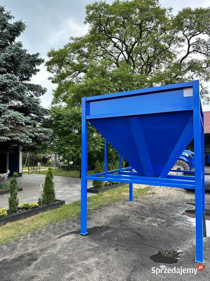 Zasobnik kosz zasypowy bufor 3 m3 Łanięta sprzedam