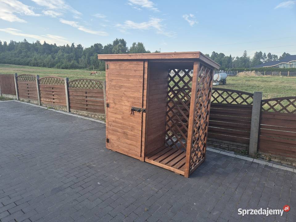 Domek narzędziowy z drewutnią Jordanów