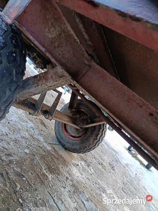 Platforma rama z rozrzutnika przyczepa kiper Rozrzutniki obornika Limanowa