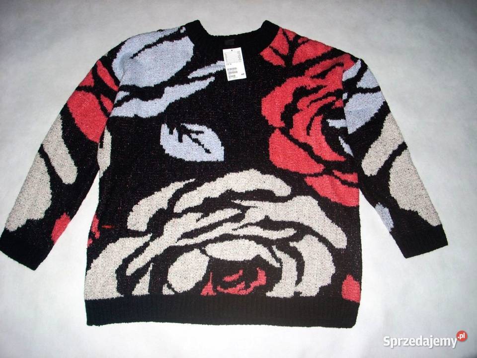 HM sweter Gruby Luźny NOWY Trendy M L XL Nowy Sącz
