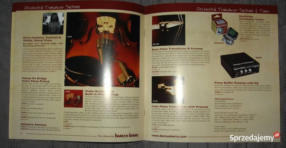 Barcus Berry katalogi i cenniki Kępice