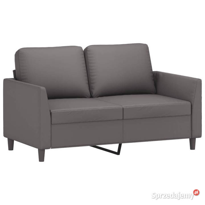 2osobowa sofa szary 120 sztuczna skóra WM359330 Sofy i kanapy