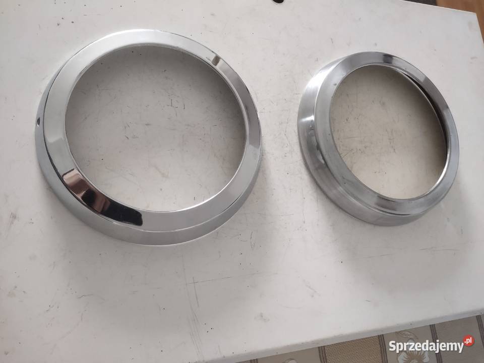 ŻUK SYRENA WA WA NYSA OSŁONY REFLEKTORA CHROM Świdnik