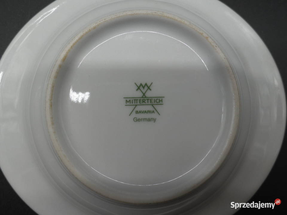 Porcelanowy talerzykpodstawek MITTERTEICH Raszków