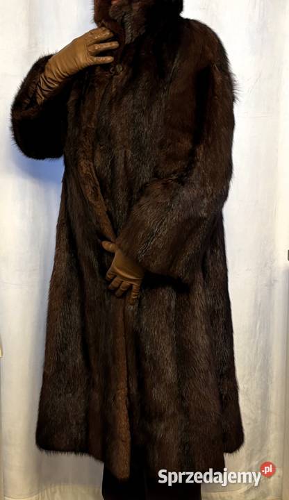 Eleganckie włoskie futro z norek Rozmiar 38(M) Kurtki i płaszcze Szczecin