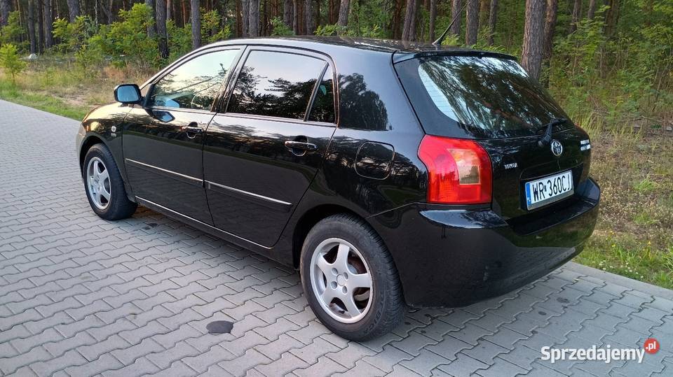Sprzedam Toyota Corolla 14vvti 2003r mazowieckie Jedlińsk