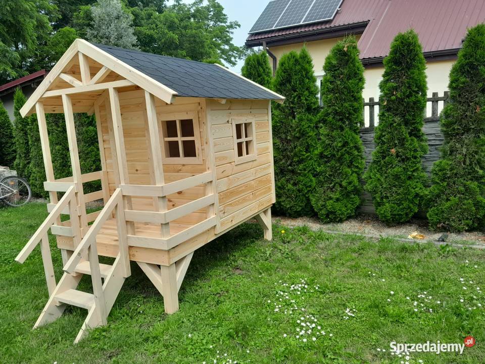 Domek drewniany plac zabaw Rzeszów sprzedam