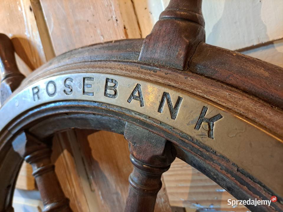 Stare koło sterowe vintage średnica 90 Antyki