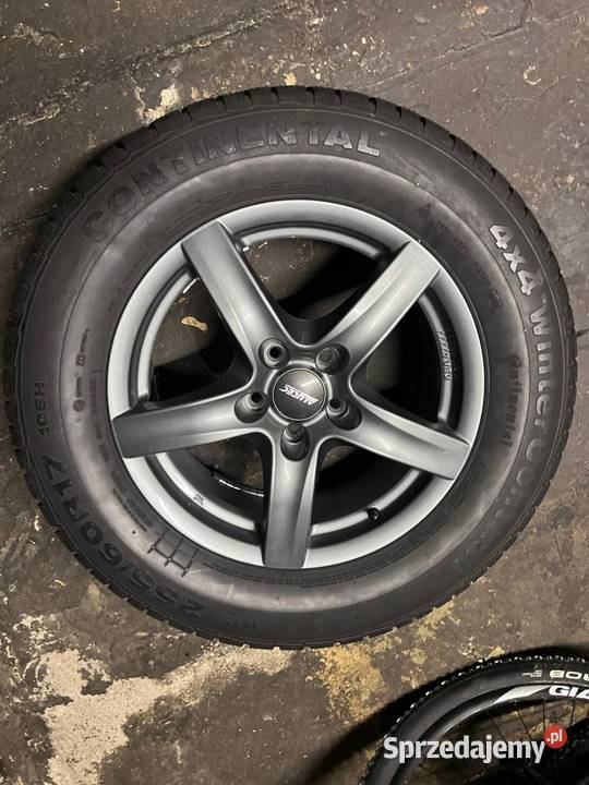 Alufelgi 17 Alutec z oponami Continental Opony i felgi