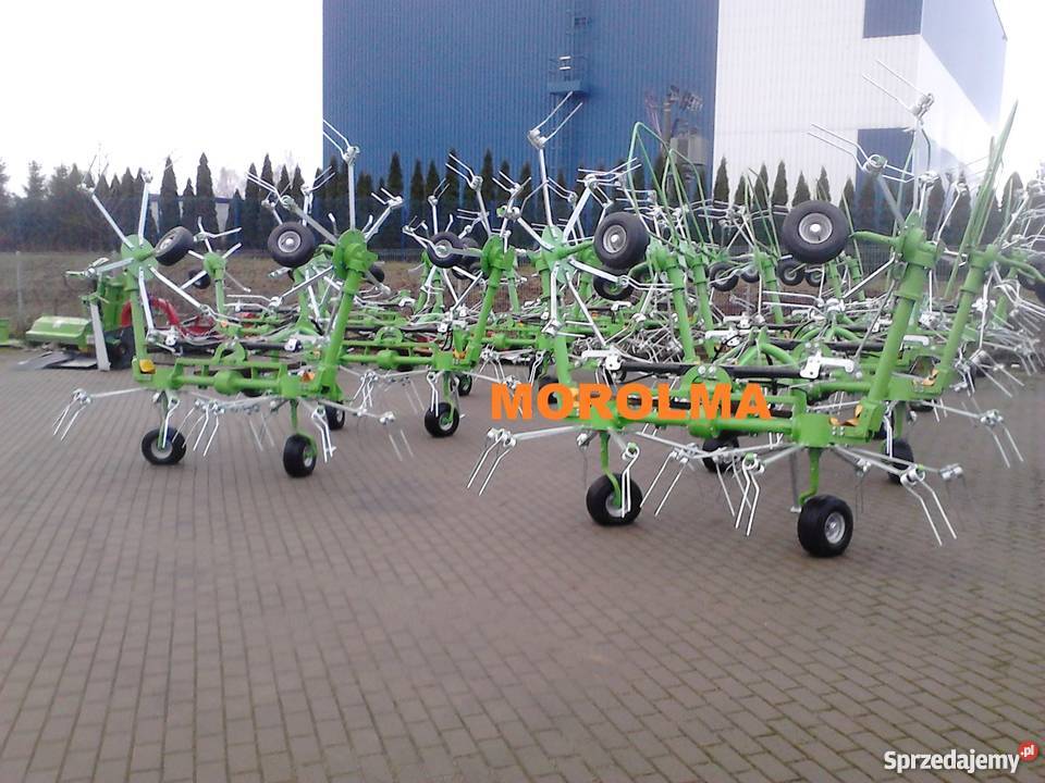 Przetrząsacz karuzelowy 4 wirniki KOWALSKI 53m wielkopolskie Gniezno