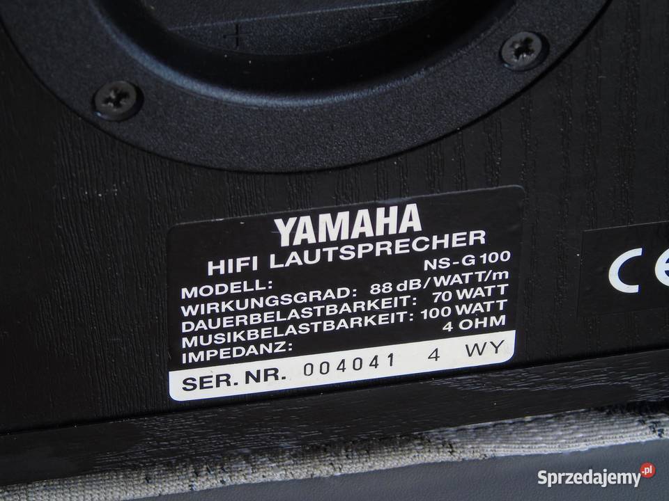 Świetne kolumny Yamaha NSG100 sprawne DOSTAWA Słuchawki i głośniki
