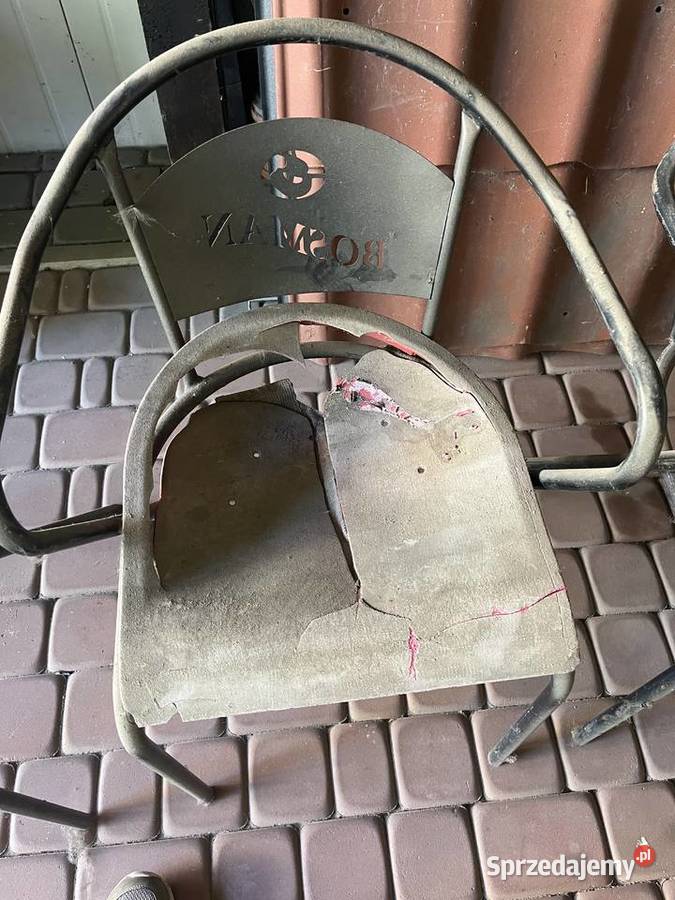 Krzesełka ogrodowe metalowe Ożarów Mazowiecki
