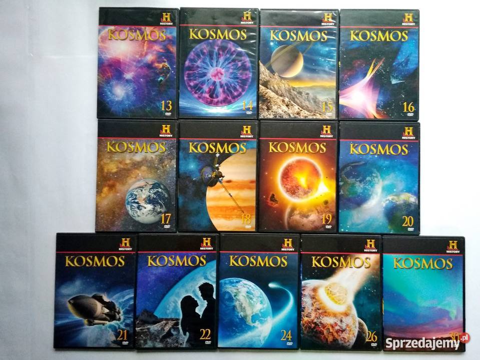 Kosmos Tajemnice Wszechświata zeszyty i DVD sprzedam