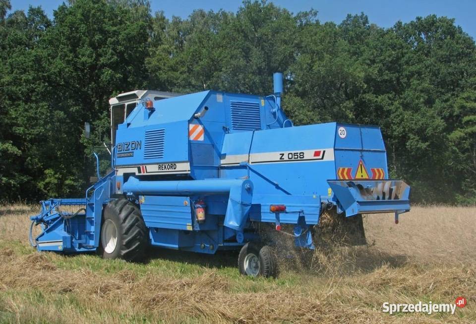 Kombajn bizon rekord z058 likwidacja Kabina Brzozowiec