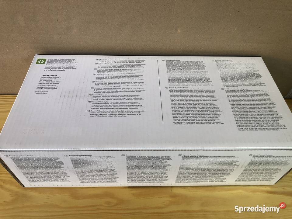 Toner HP 503A NOWY LaserJet 3800 3505 Cyan Elektronika