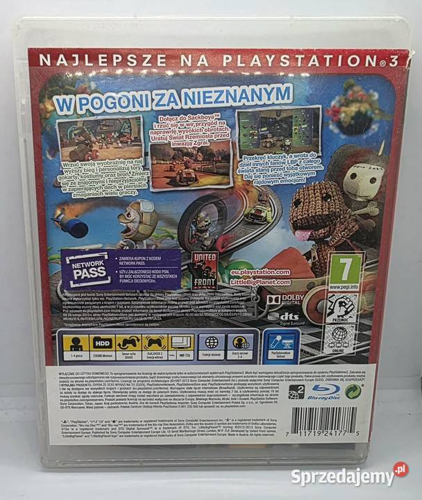 Gra LittleBigPlanet Karting 3 Gry na konsole Elbląg sprzedam