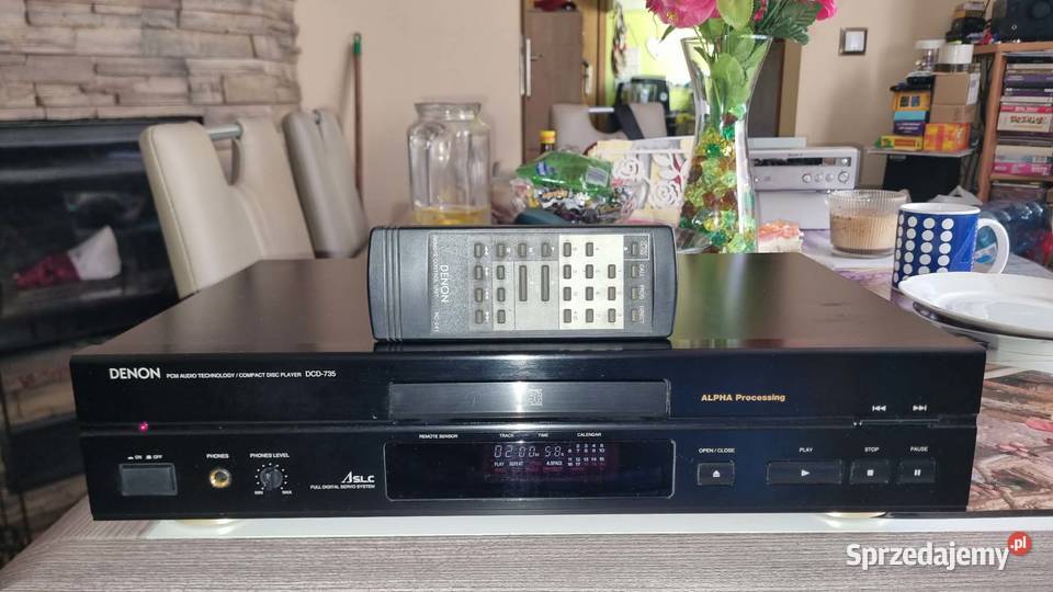 Odtwarzacz CD DENON DCD735 z pilotem Real 20Bit Warta
