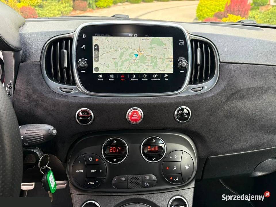 Fiat 500 595 Abarth Turismo 14 Benzyna 164 2020r Krotoszyn