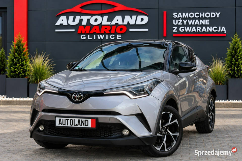 Toyota CHR Bezwypadkowy bogata wersja grafitowy C-HR Gliwice sprzedam