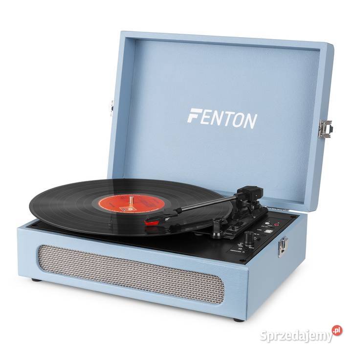 Gramofon w walizce z wbudowaniami głośnikami Poznań