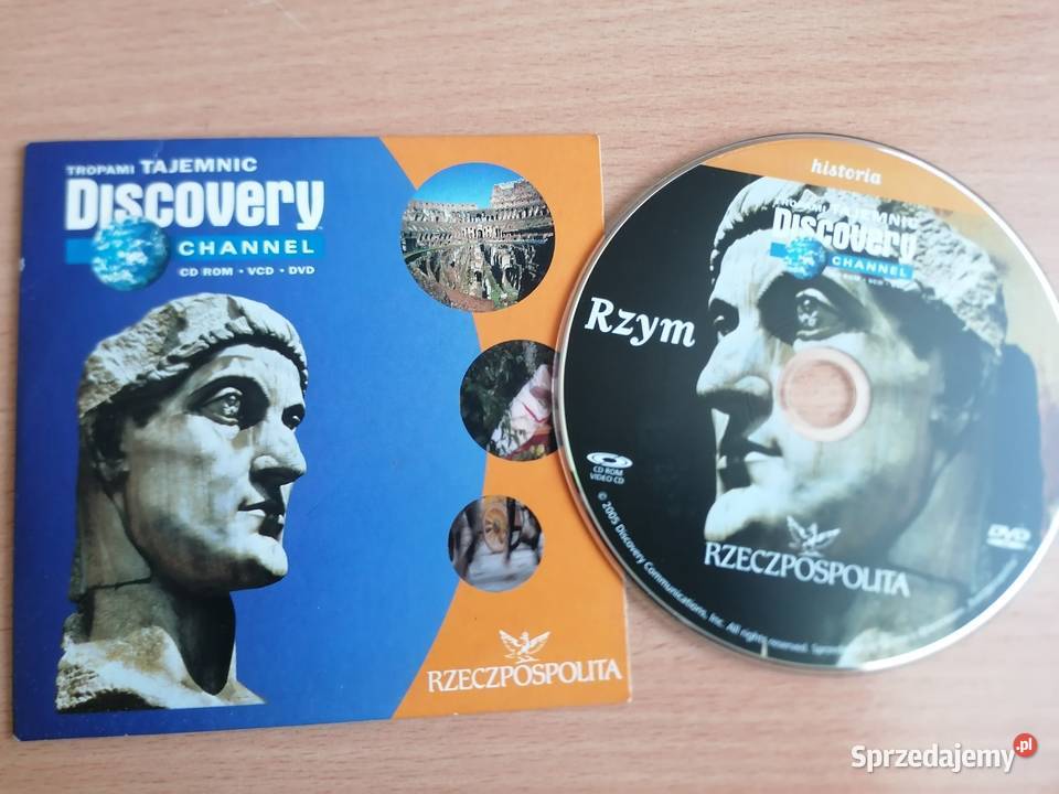 Płyta DVDCD Rzym Tropami Tajemnic Discovery