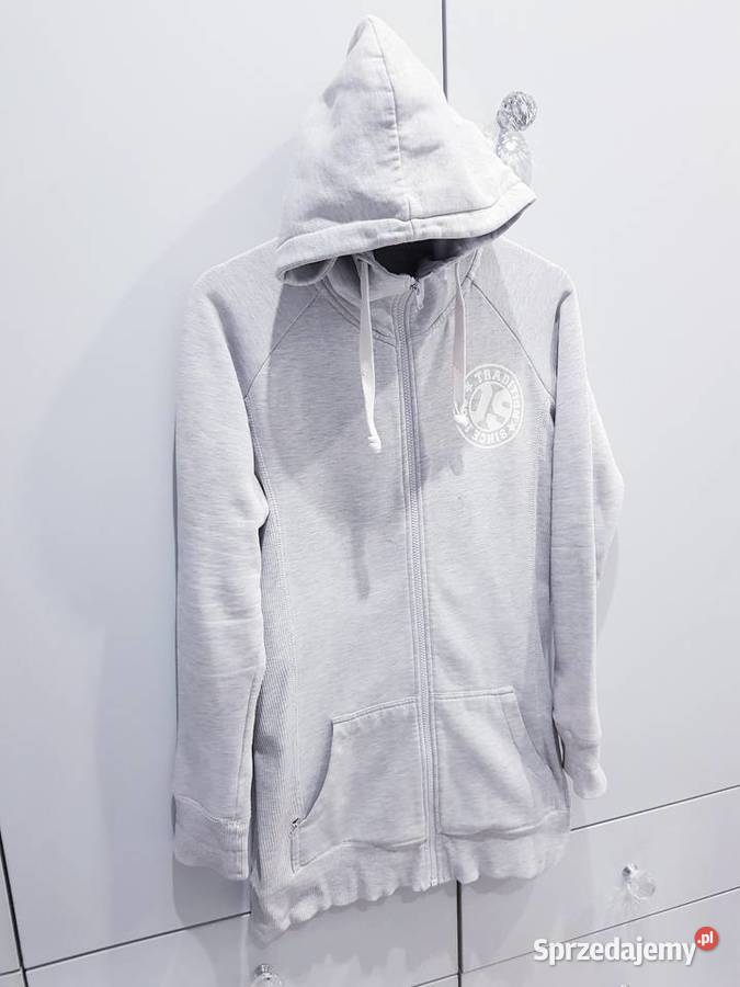 Przedłużana damska bluza w dużym rozmiarze z Bez wzoru Odzież sportowa