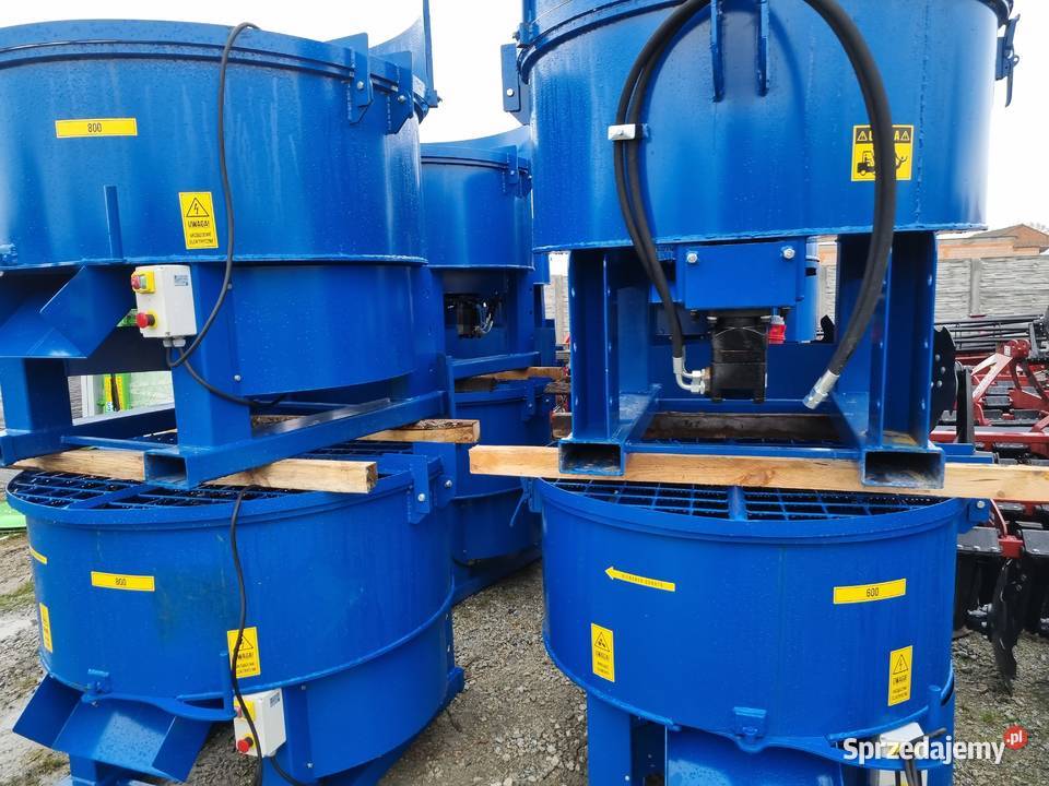 Betoniarka hydrauliczna okrągła 600L800L Oleśnica