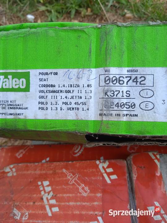 Nowe sprzęgło kompletne Valeo VWpologolfseat Ozorków