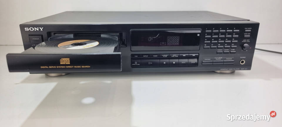 Sony odtwarzacz kompakt CD player CDP 411 CDP411