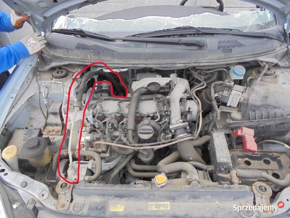 NISSAN PRIMERA chodnica klimatyzacji