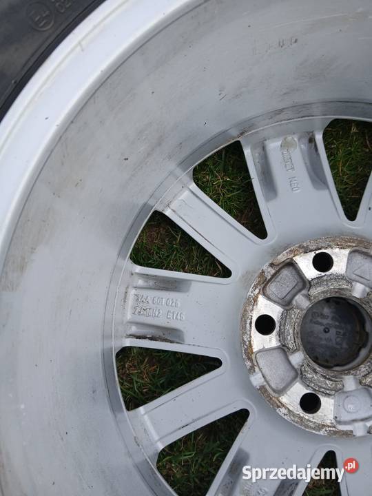Felgi VW 16 3AA 601 025 3 opony 21555 R16 Motoryzacja Piotrowice
