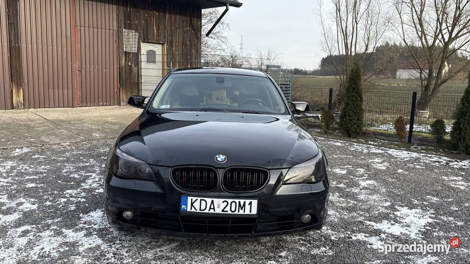 BMW E60 530i automat lpg m54b20 407000km Busko-Zdrój sprzedam