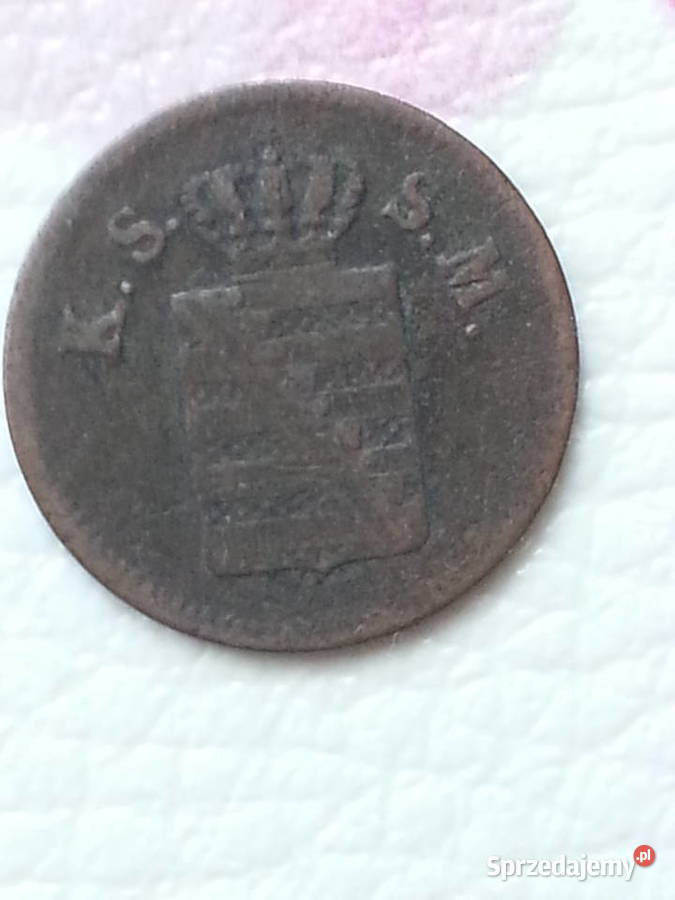 1189 Niemieckie Monety Saksonia Szczecin