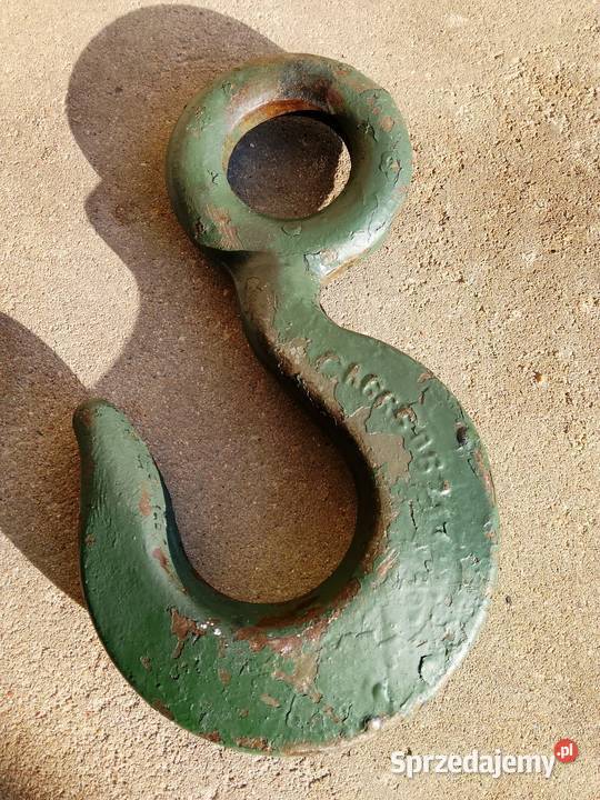 Hak stalowy haki do liny do zawiesia Star HDS Trębowiec Duży