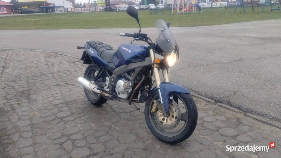 Cagiva River 600 zadbana można jeździć na A2 nieuszkodzony Cagiva Jarosław