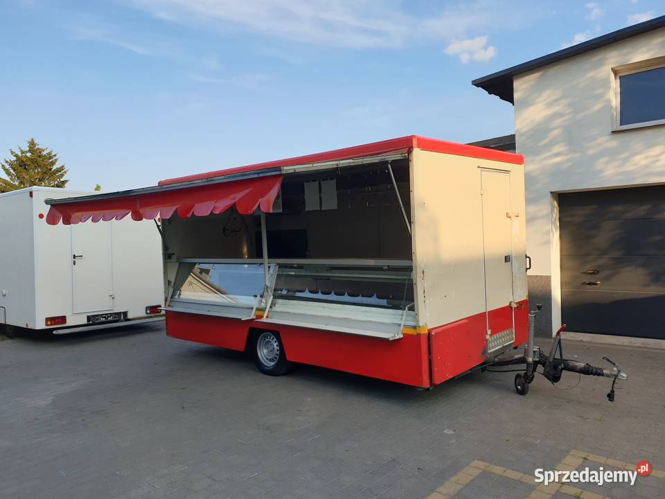Przyczepa Gastronomiczna Autosklep food truck lubuskie Gorzów Wielkopolski