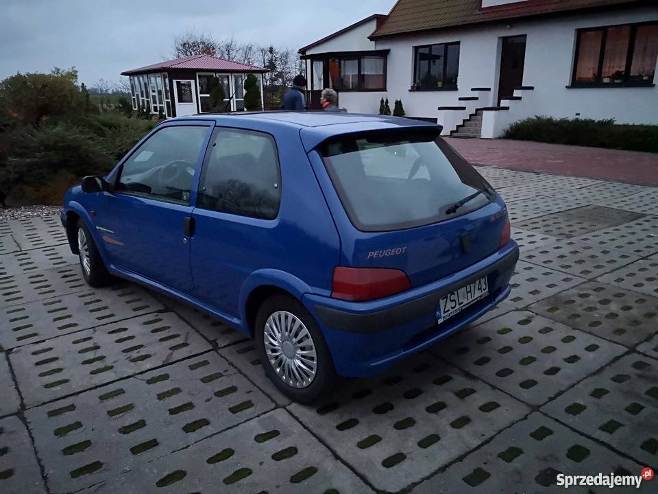 Peugeot 106 RALLYE bez rdzy niebieski Sławno