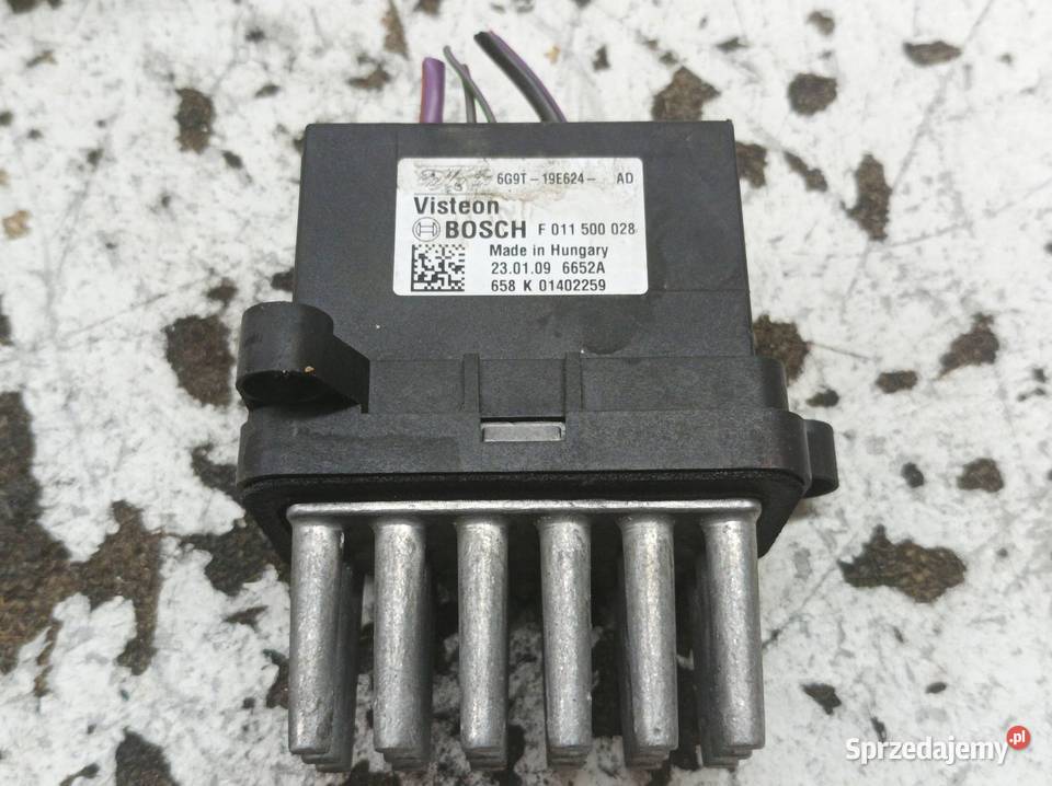 DMUCHAWA NAWIEWU REZYSTOR KPL EU 6G9T19E624AD sprzedam