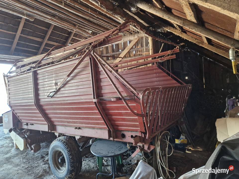 Przyczepa samozbierająca sprawna Szypliszki