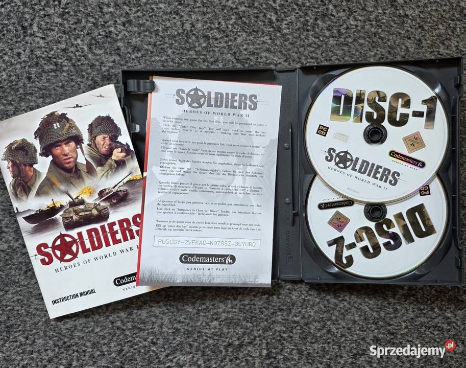 Soldiers Heroes of World War II 2CD Angielska