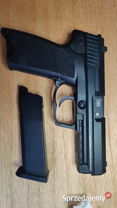 HK HK USP Blow Back 45mm BB CO2 pistolet Wrocław sprzedam
