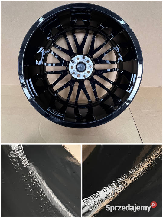 Felgi OE BMW serii 7 G11 G12 serii 6 GT G32 21 Samochodowe wielkopolskie