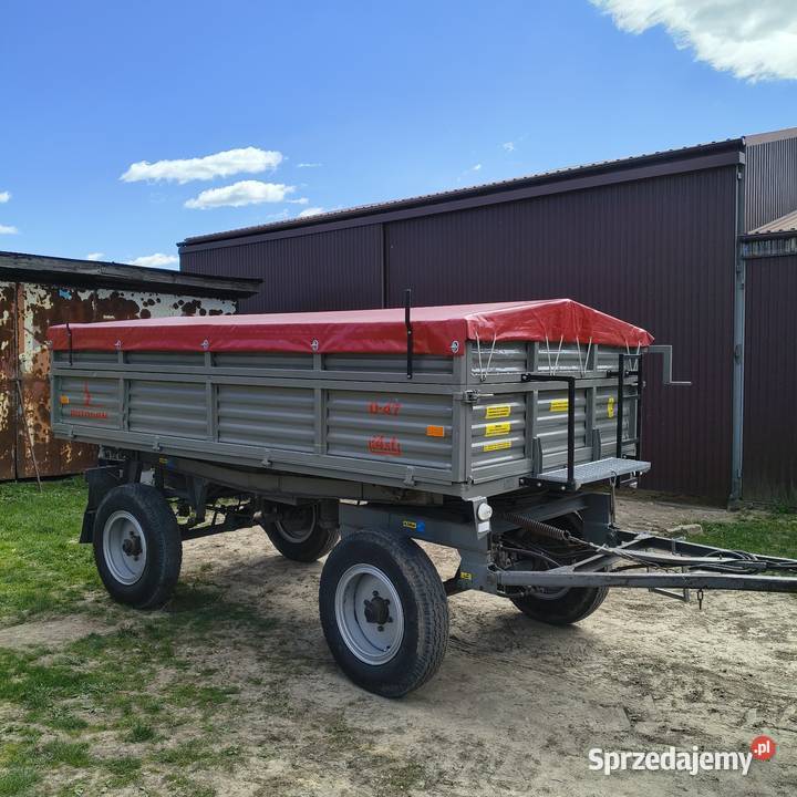 Autosan D47A przyczepa rolnicza Krzczonów-Folwark