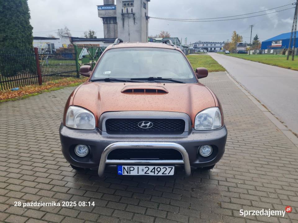 HYUNDAI SANTA FE z gazem podlaskie Grajewo