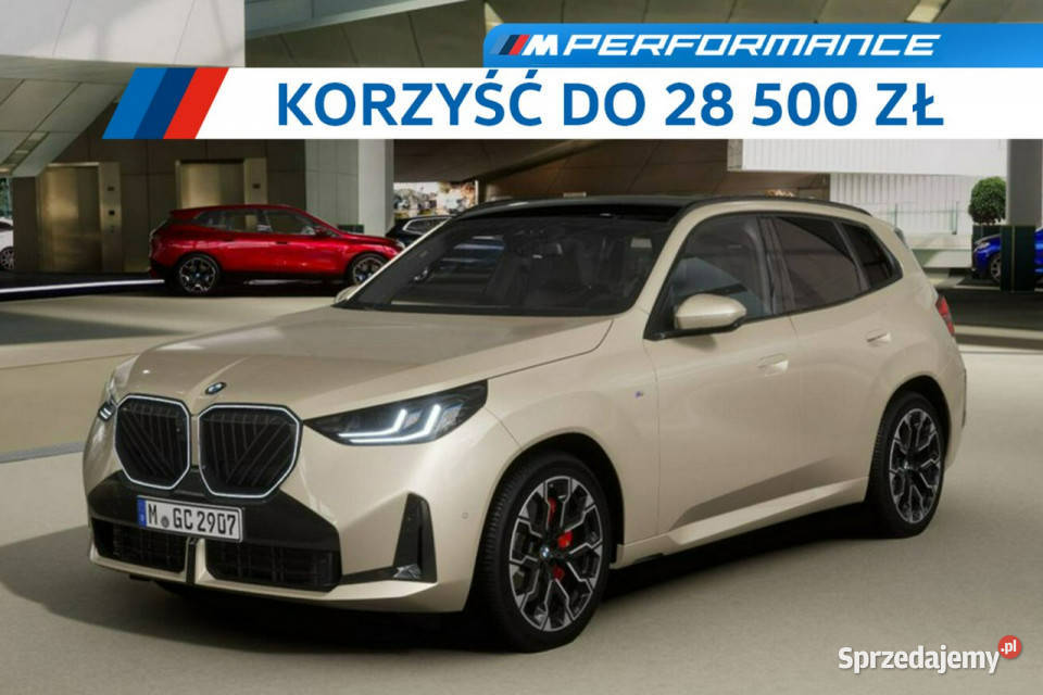BMW X3 NOWE BMW X3 40d xDrive MPerformance relingi dachowe Łódź