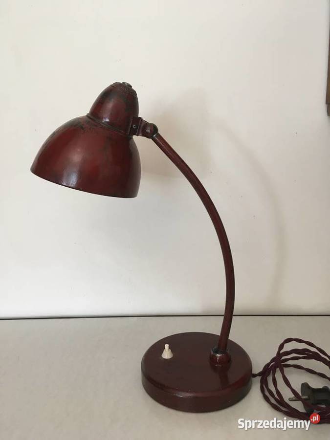Stara lampka biurkowa Warszawa