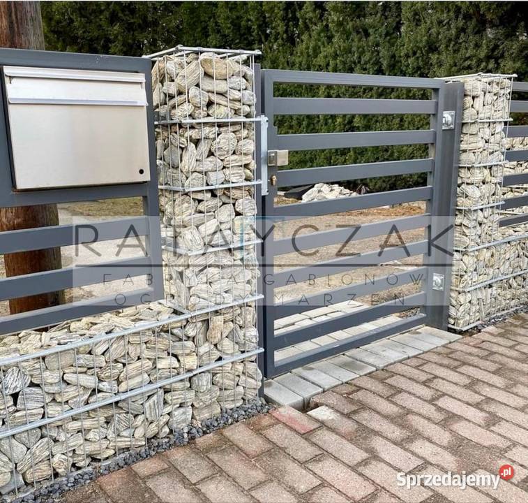 Słupek gabionowy 160x40x40 cynkowany komplet 5 kujawsko-pomorskie Inowrocław